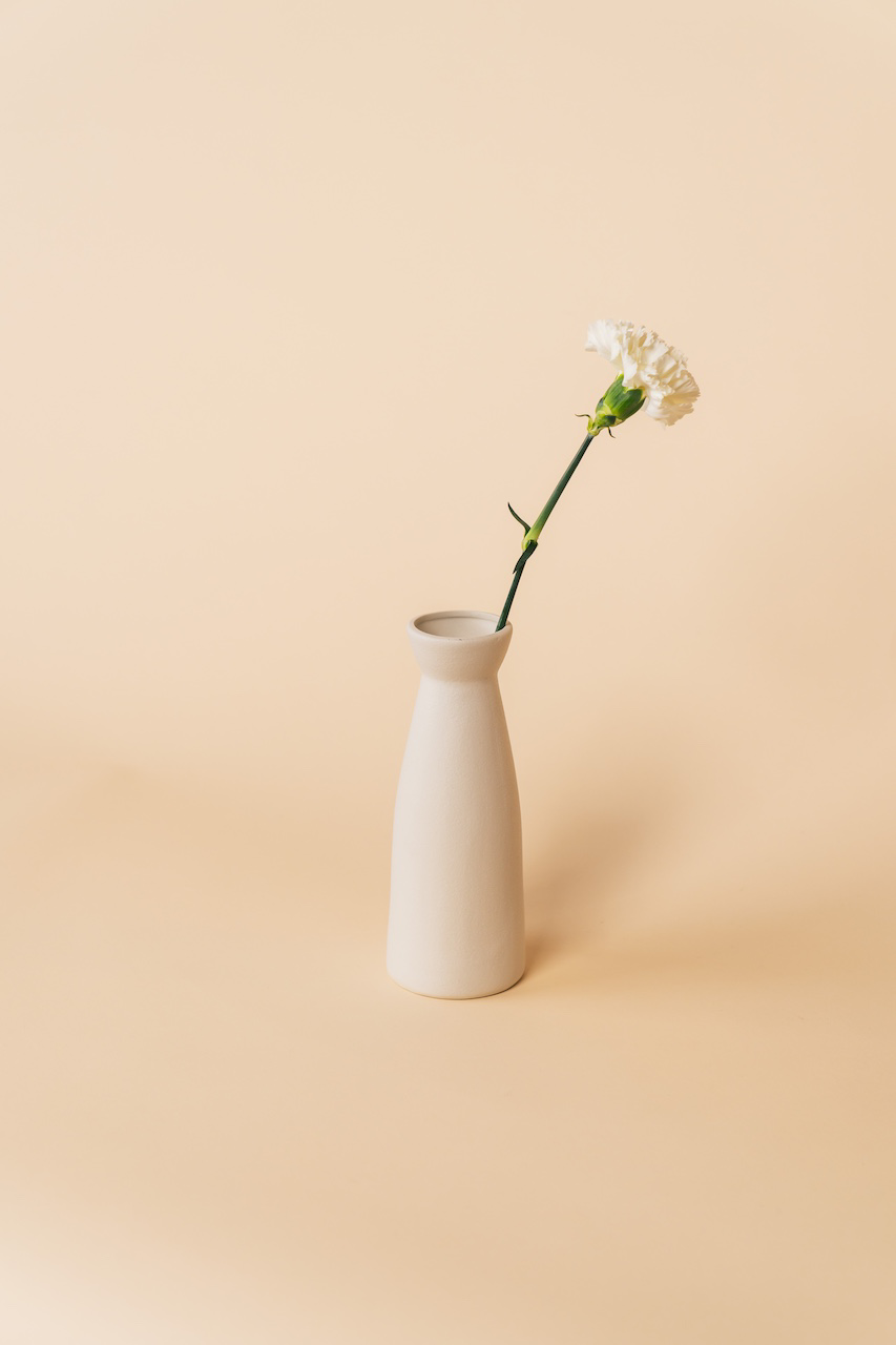 Vintage Milk Bottle Vase