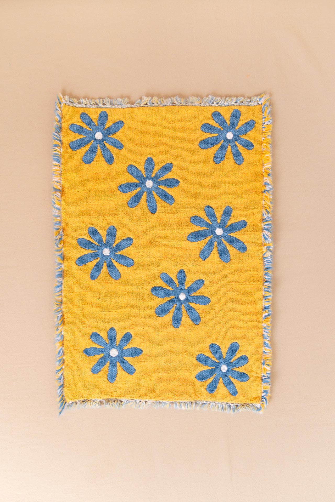 Vintage Reversible Flower Placemat Set