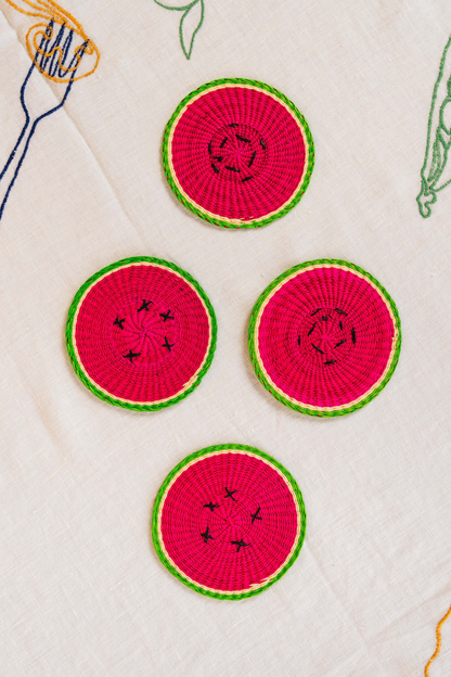Watermelon Coaster Set of 4