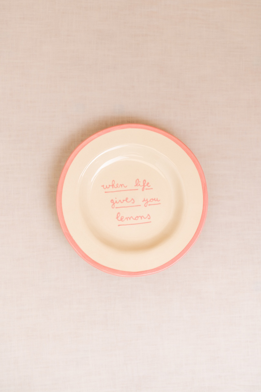 When Life Gives You Lemons Plate