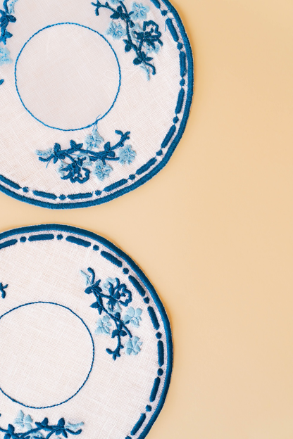 Willowware Cocktail Napkin Set