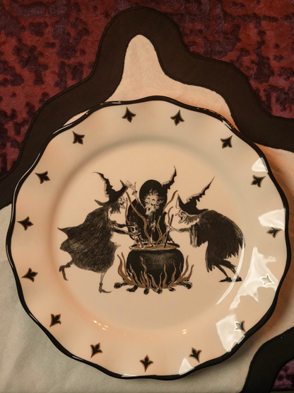 Witches Brew Dinner Plate Set