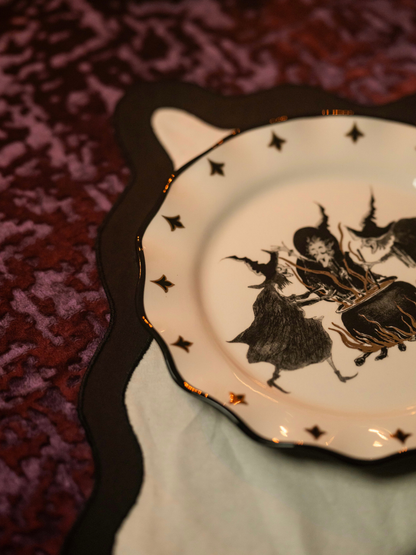Witches Brew Dinner Plate Set