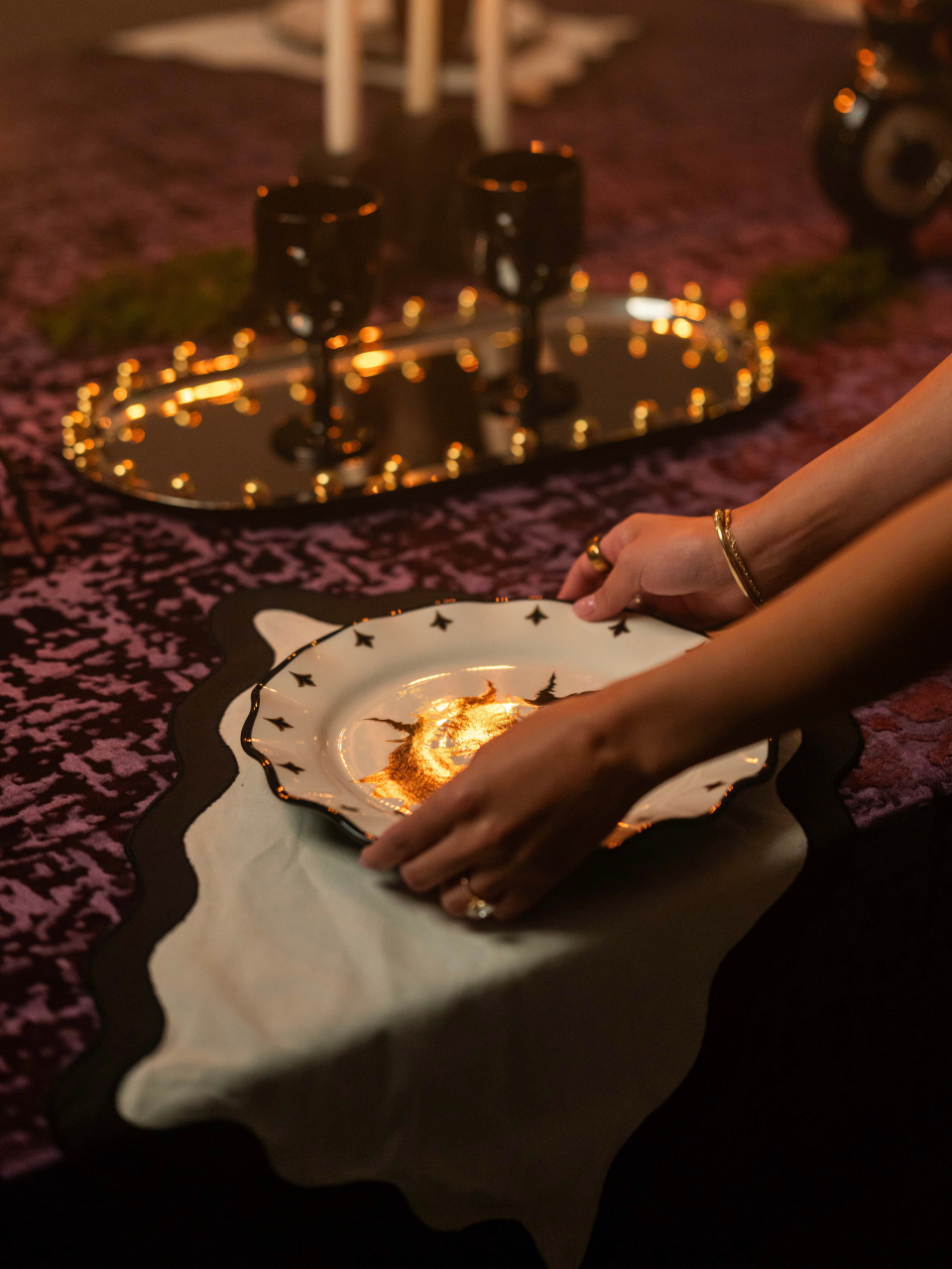 Witches Brew Dinner Plate Set