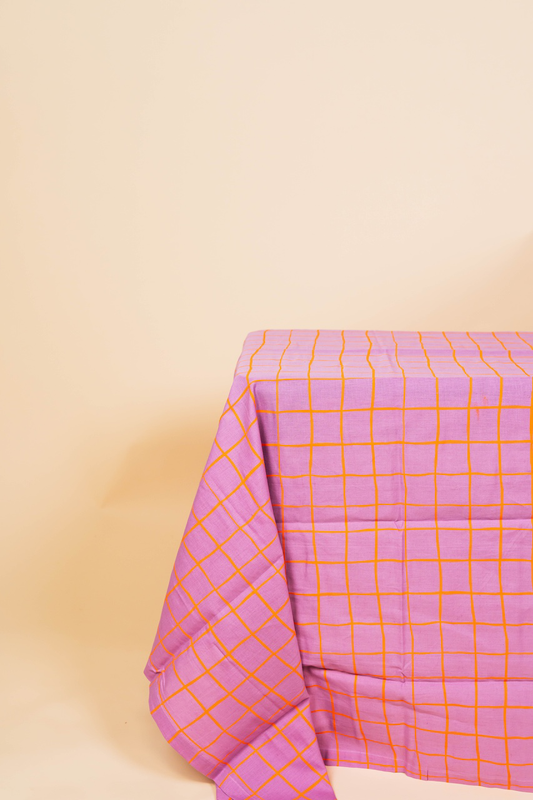 Wobbly Check Tablecloth