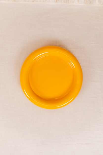 Yellow Bubble Plate