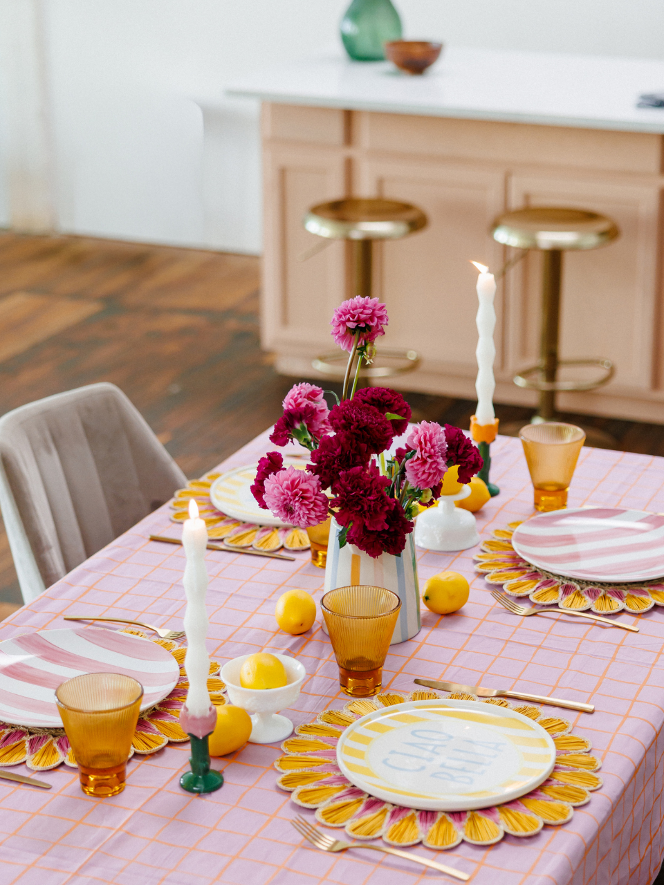 Zai Tumbler Set in Citron