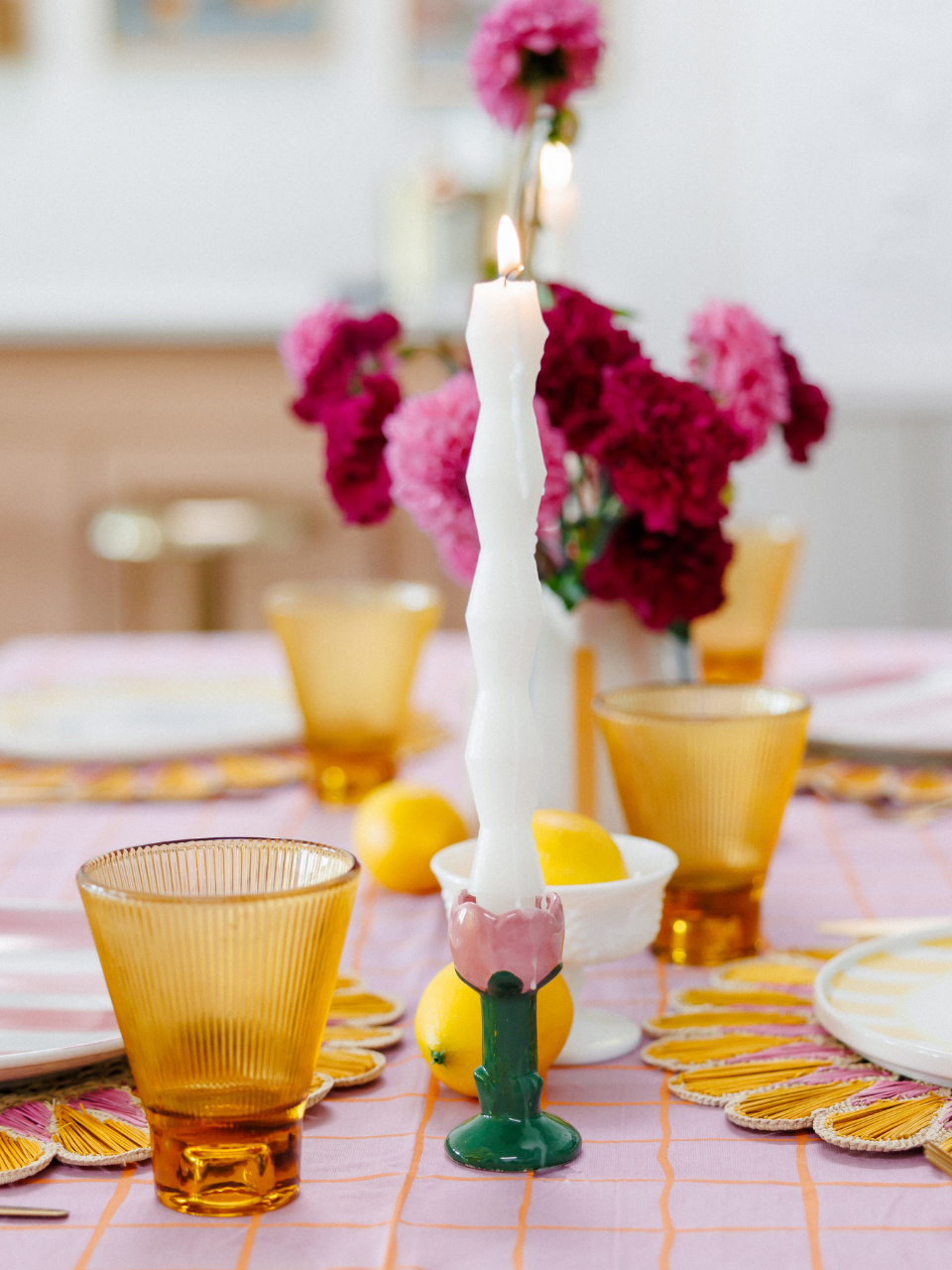 Zai Tumbler Set in Citron